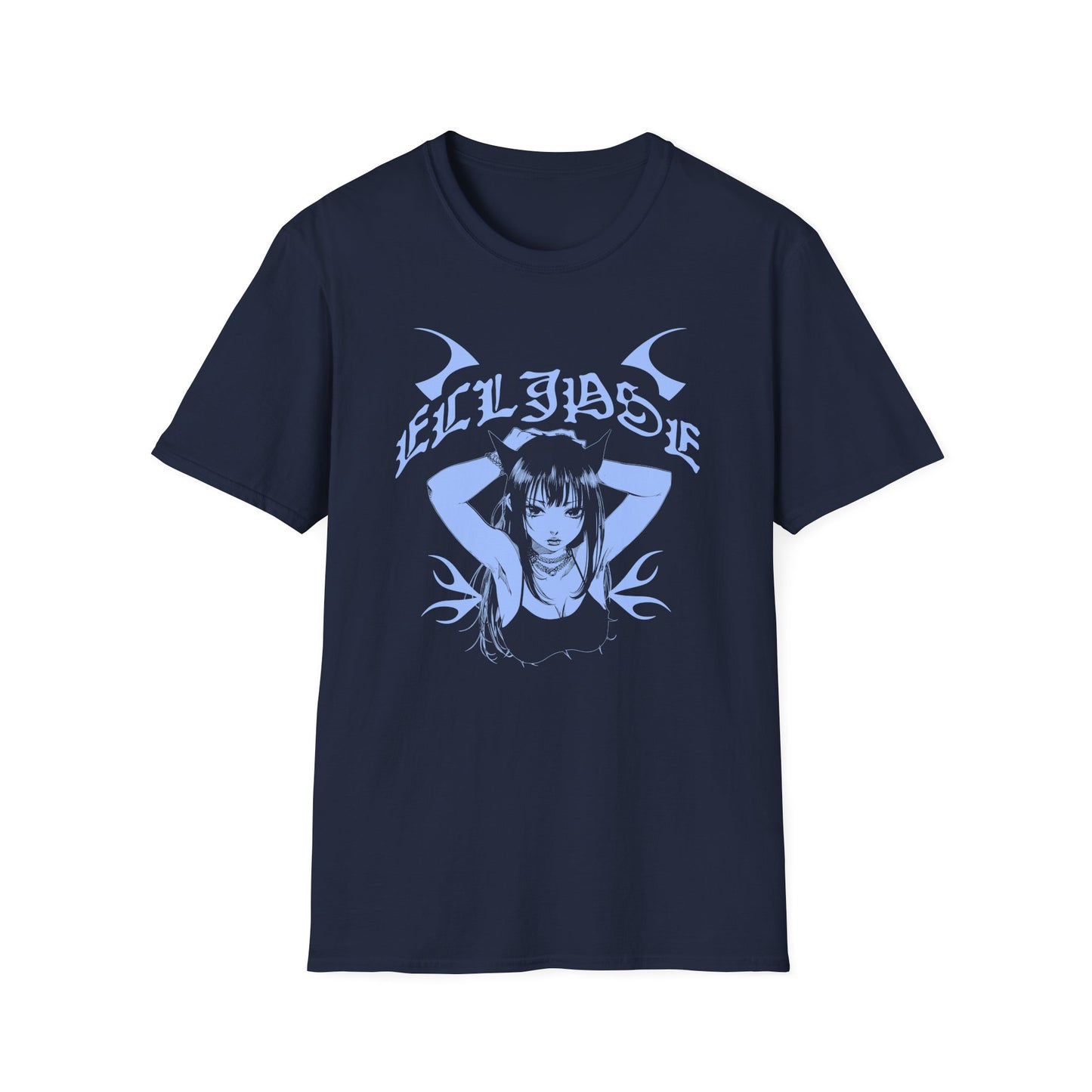 Eclipse Gothic Girl Japan Anime Streetwear T-Shirt