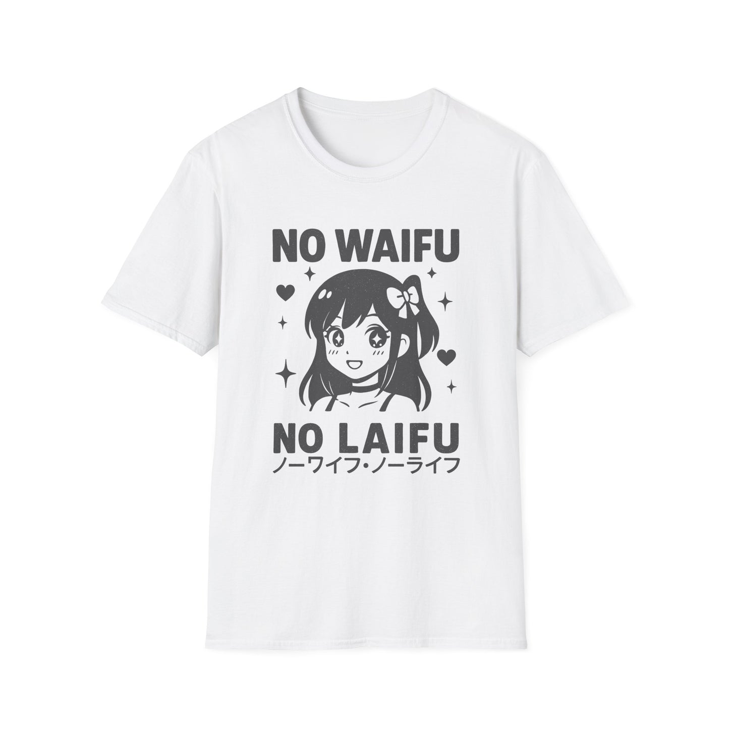 No Waifu No Laifu With Anime Girl Japan Pop T-Shirt