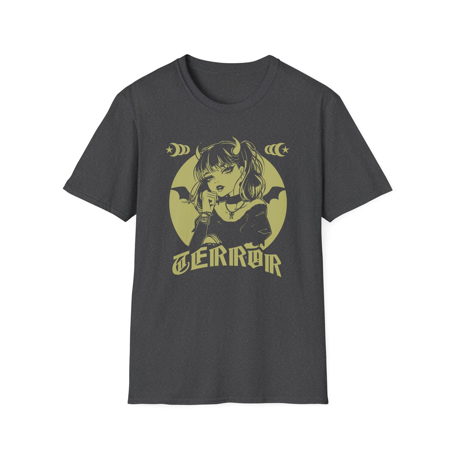 Terror Anime Girl with Wings Japan Inspired Otaku T-Shirt
