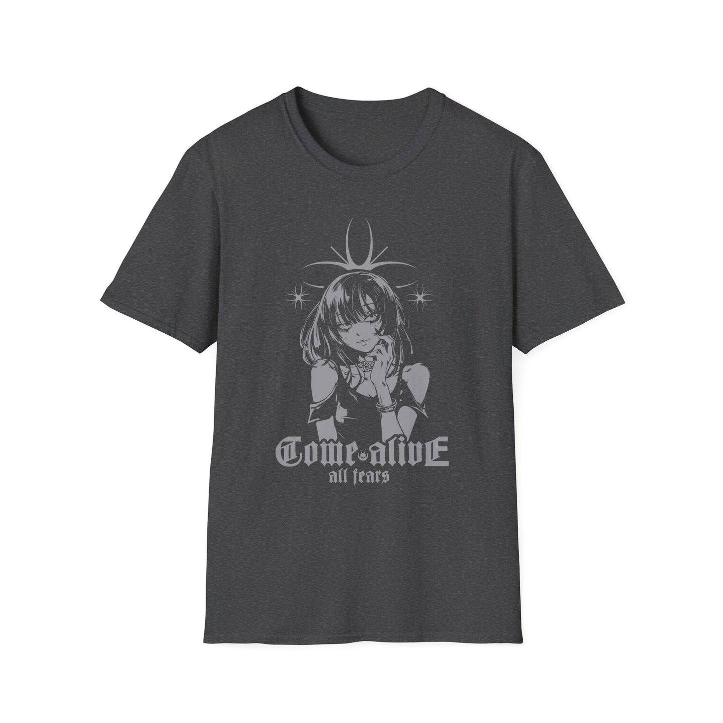 All Fears Come Alive Anime Style Graphic Design T-Shirt