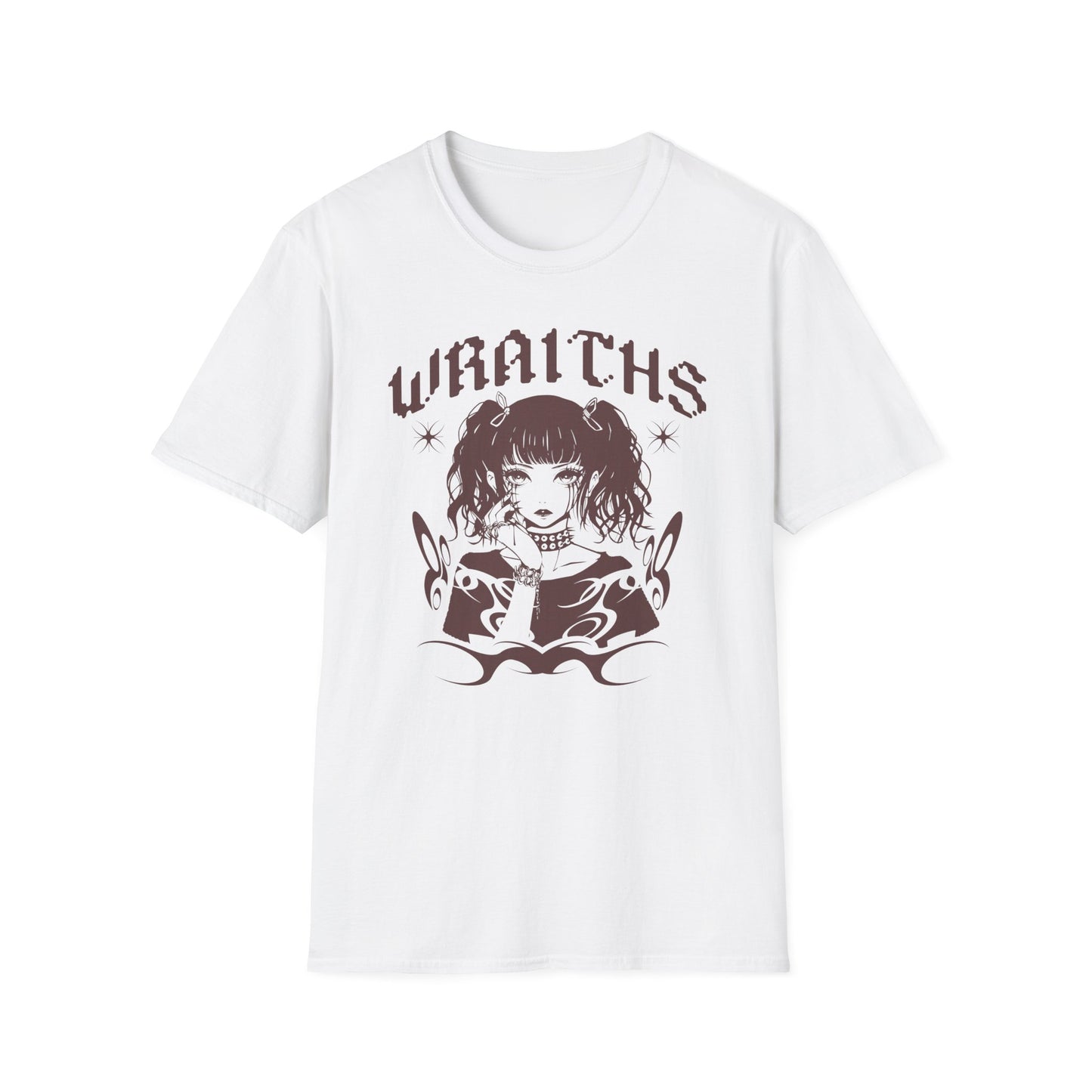 Wraiths Anime Girl Emo Aesthetic Japan Style Manga T-Shirt