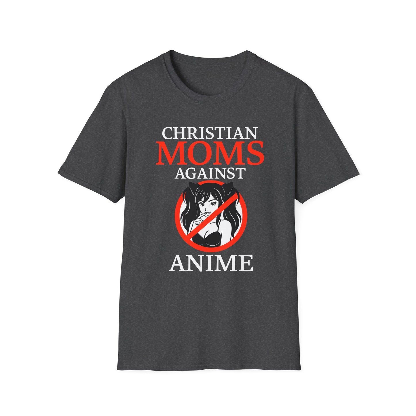 Christian Moms Against Anime Funny Otaku Japan T-Shirt