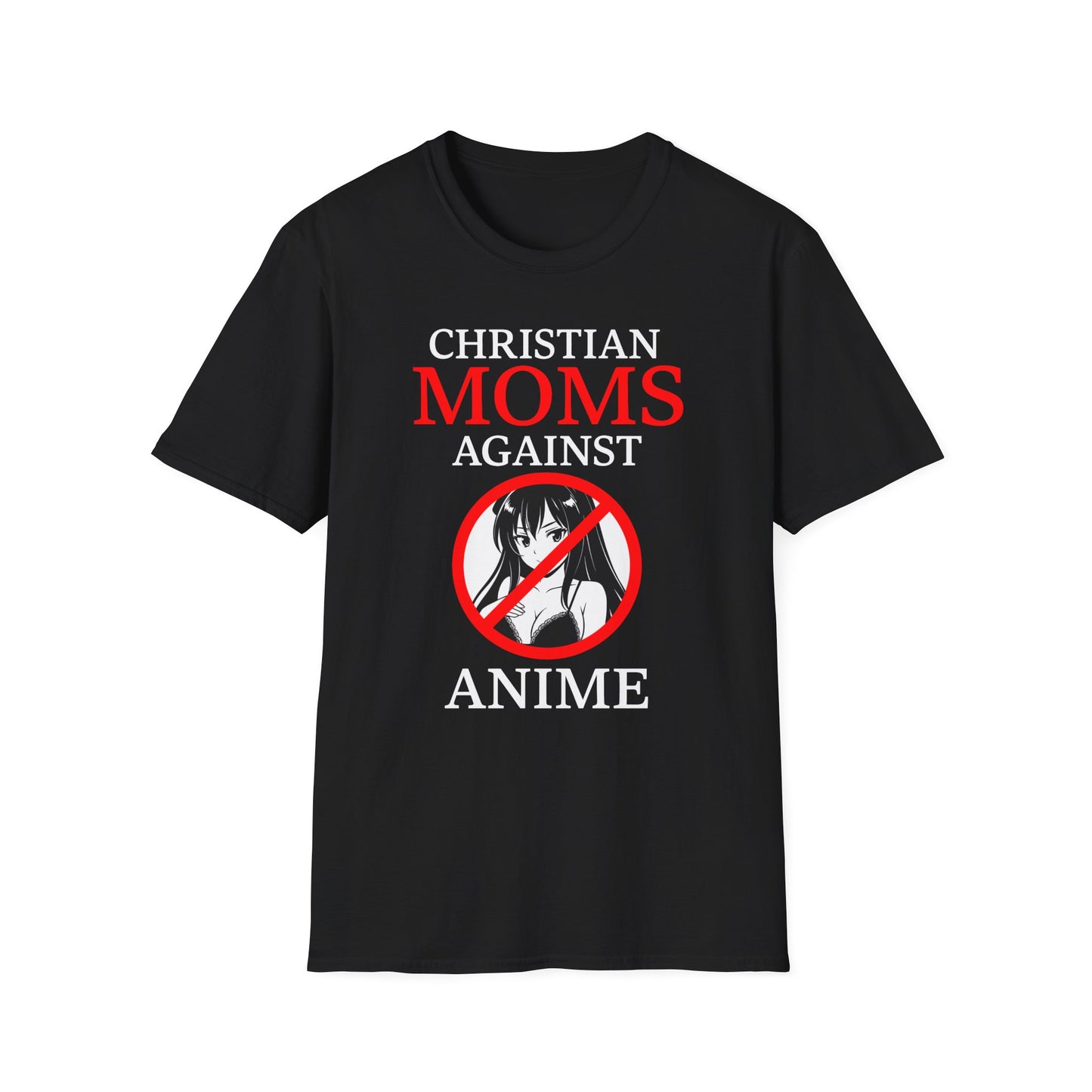 Christian Moms Against Anime Funny Japan Otaku T-Shirt