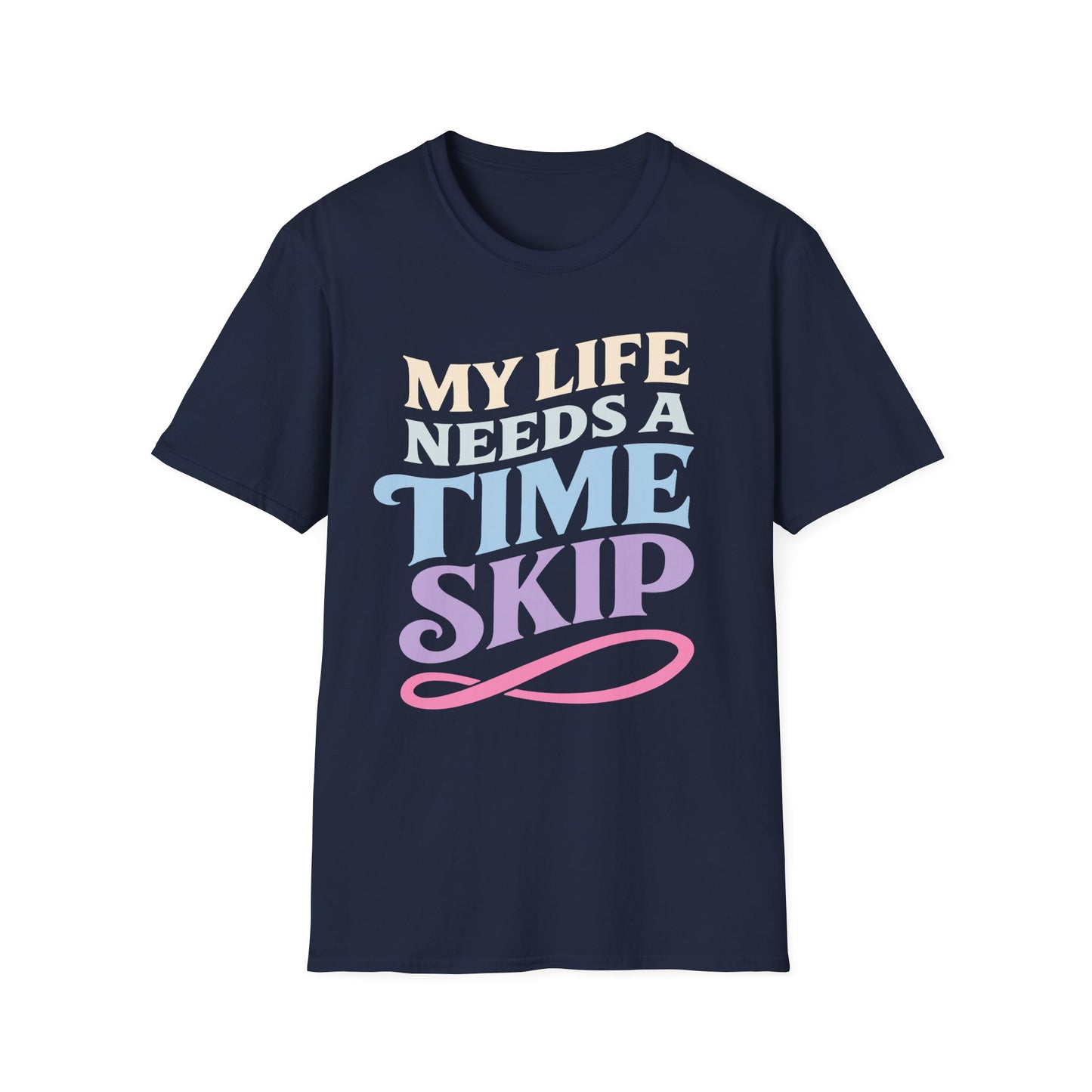 Anime Time Skip - Funny T-Shirt