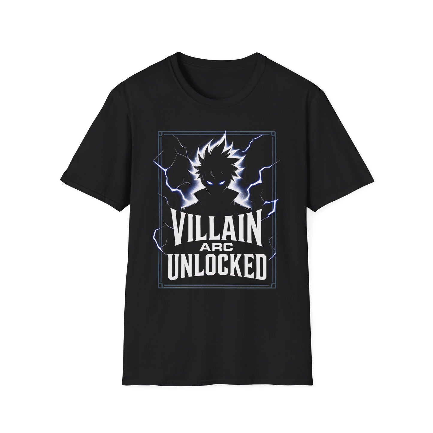 Villain Arc Unlocked Lightning Frame Anime Style T-Shirt