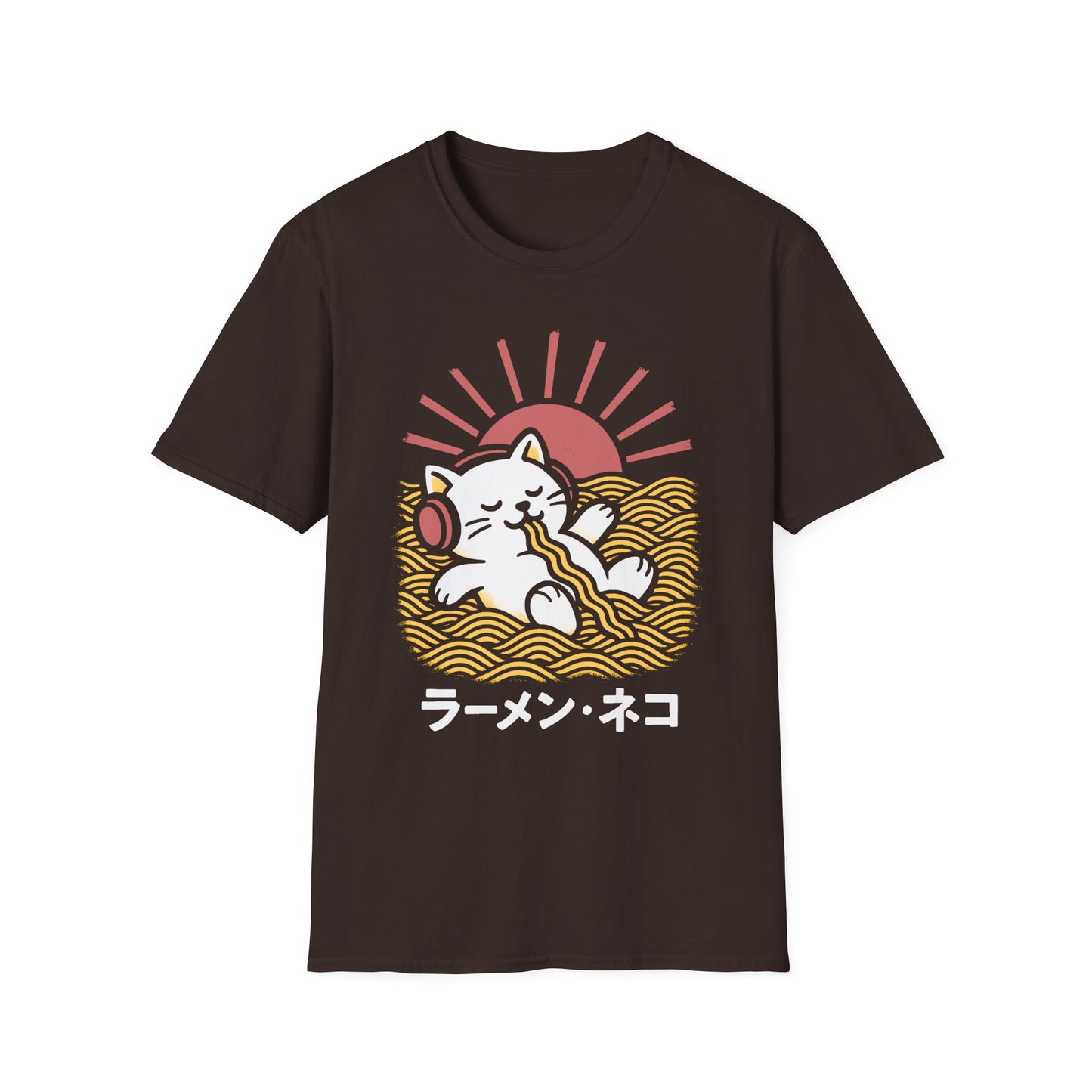 Ramen Cat - Japanese Noodles T-Shirt