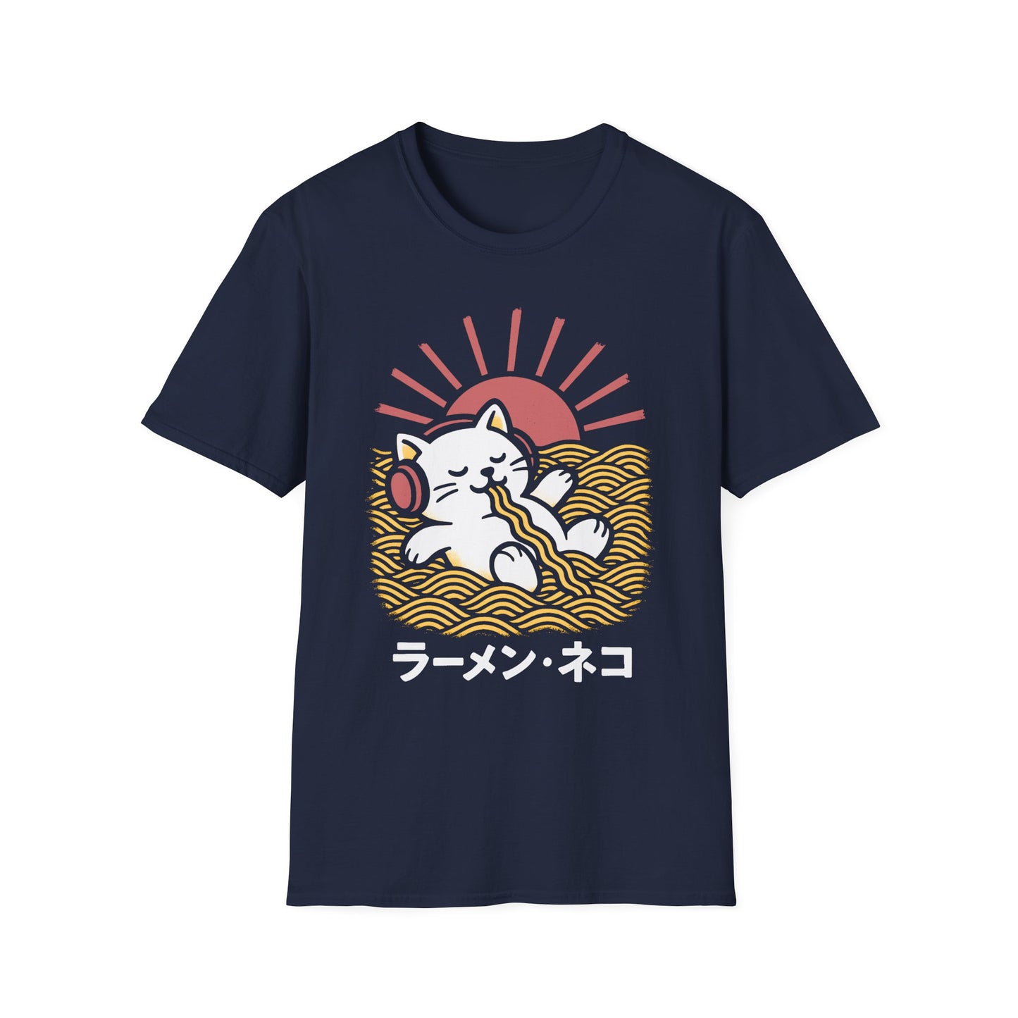 Ramen Cat - Japanese Noodles T-Shirt
