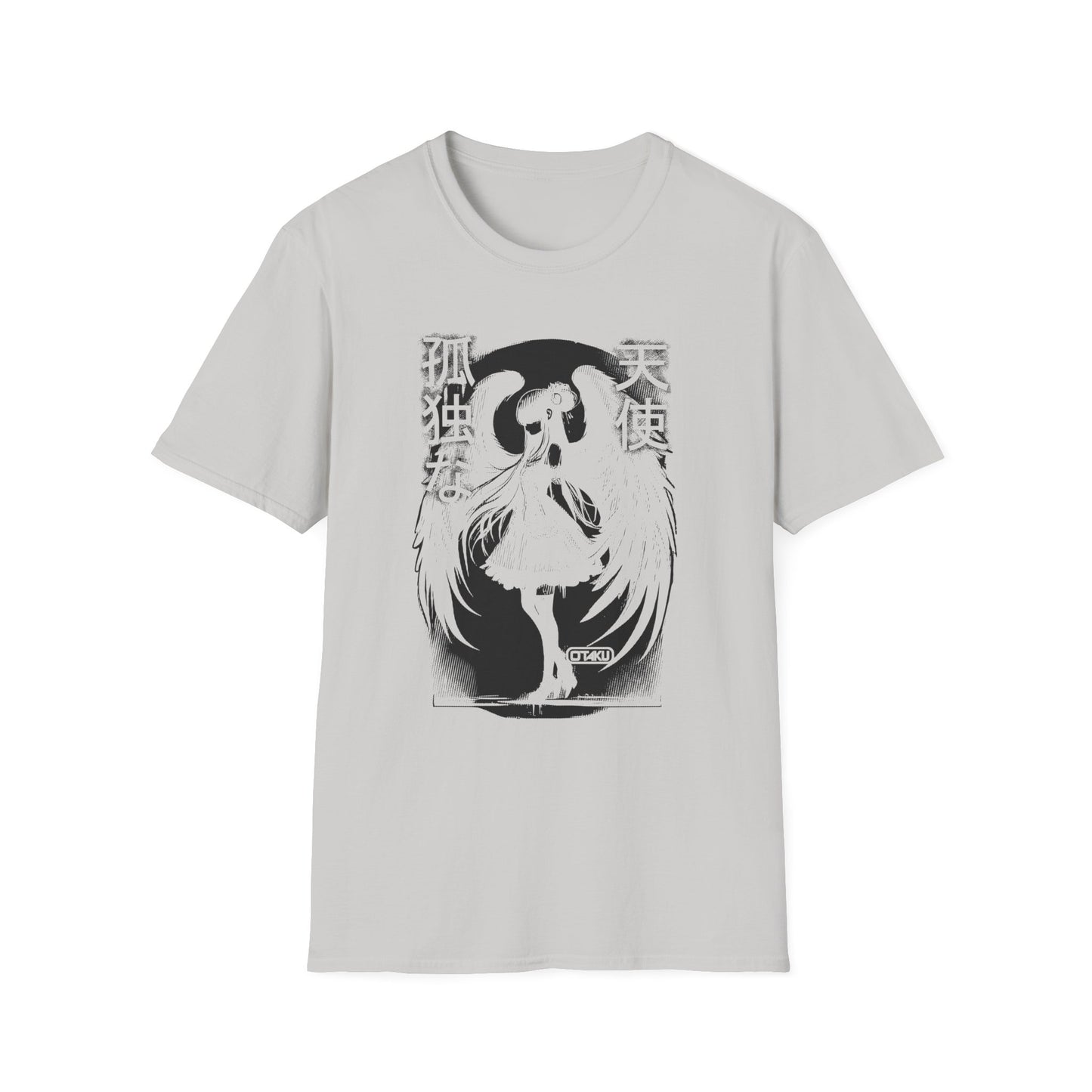 Lonely Angel Anime Japan Fan with Otaku Design T-Shirt