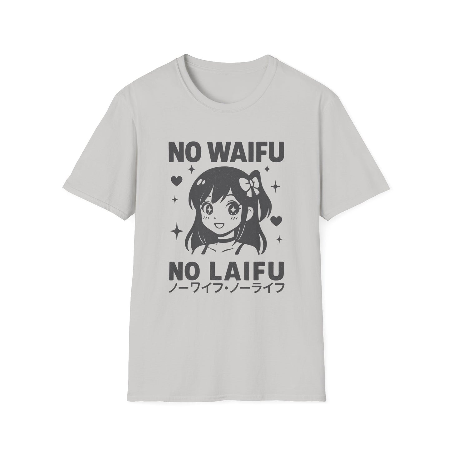 No Waifu No Laifu With Anime Girl Japan Pop T-Shirt