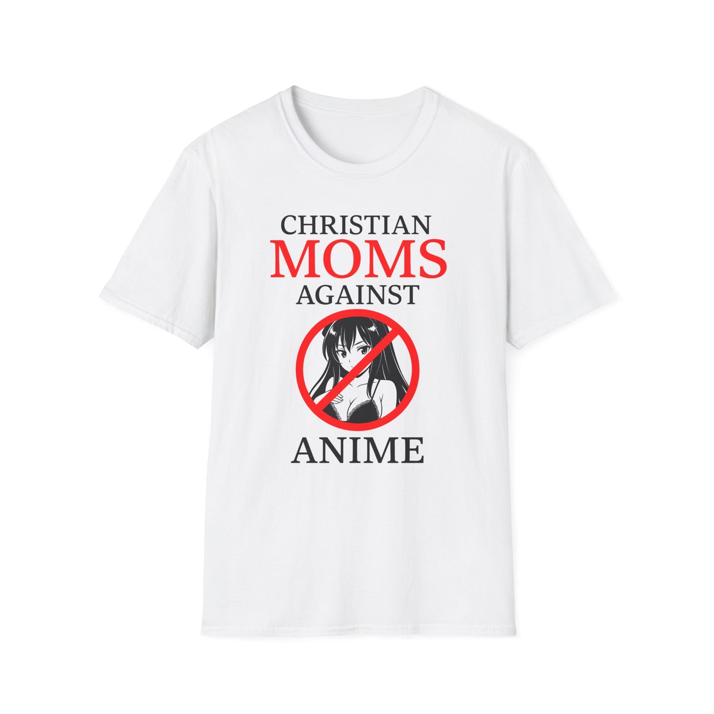 Christian Moms Against Anime Funny Japan Otaku T-Shirt