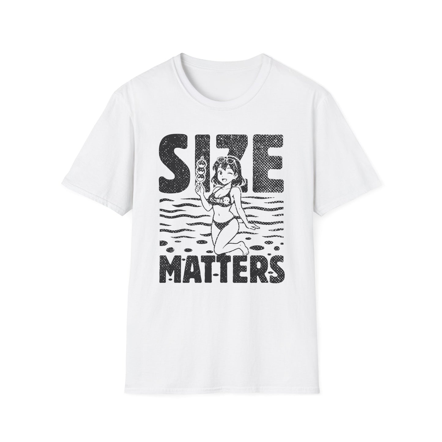 Size Matters - Takoyaki Anime Girl Tee