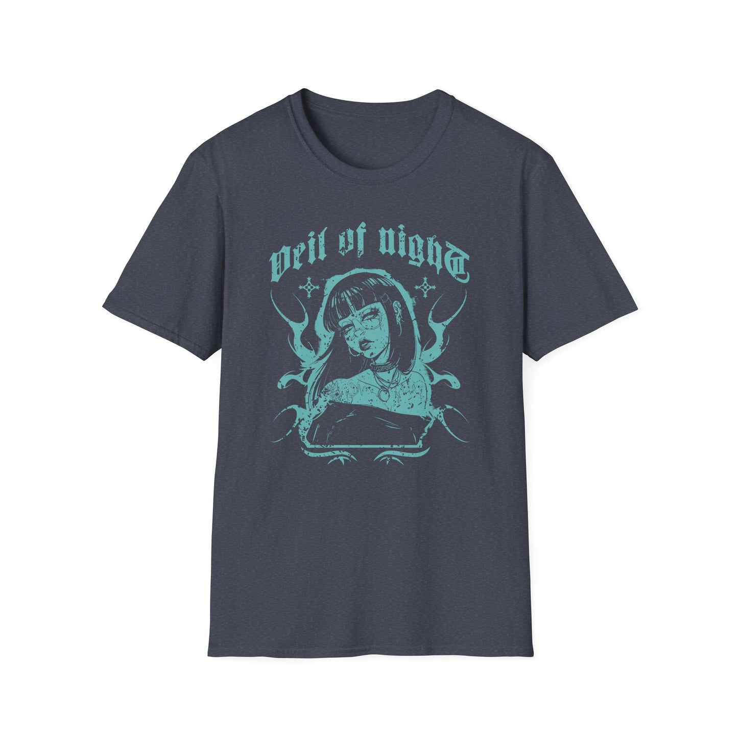 Veil of Night Gothic Anime Girl Japan Lover T-Shirt
