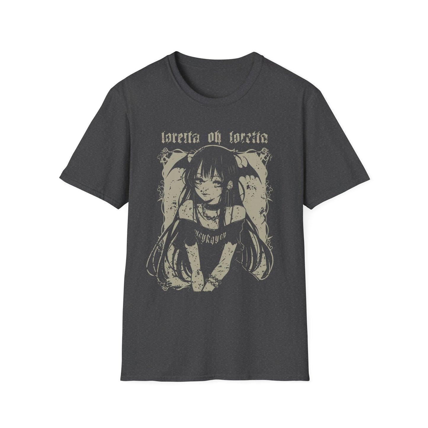 Loretta Oh Loretta Gothic Style Anime Girl Aesthetic T-Shirt