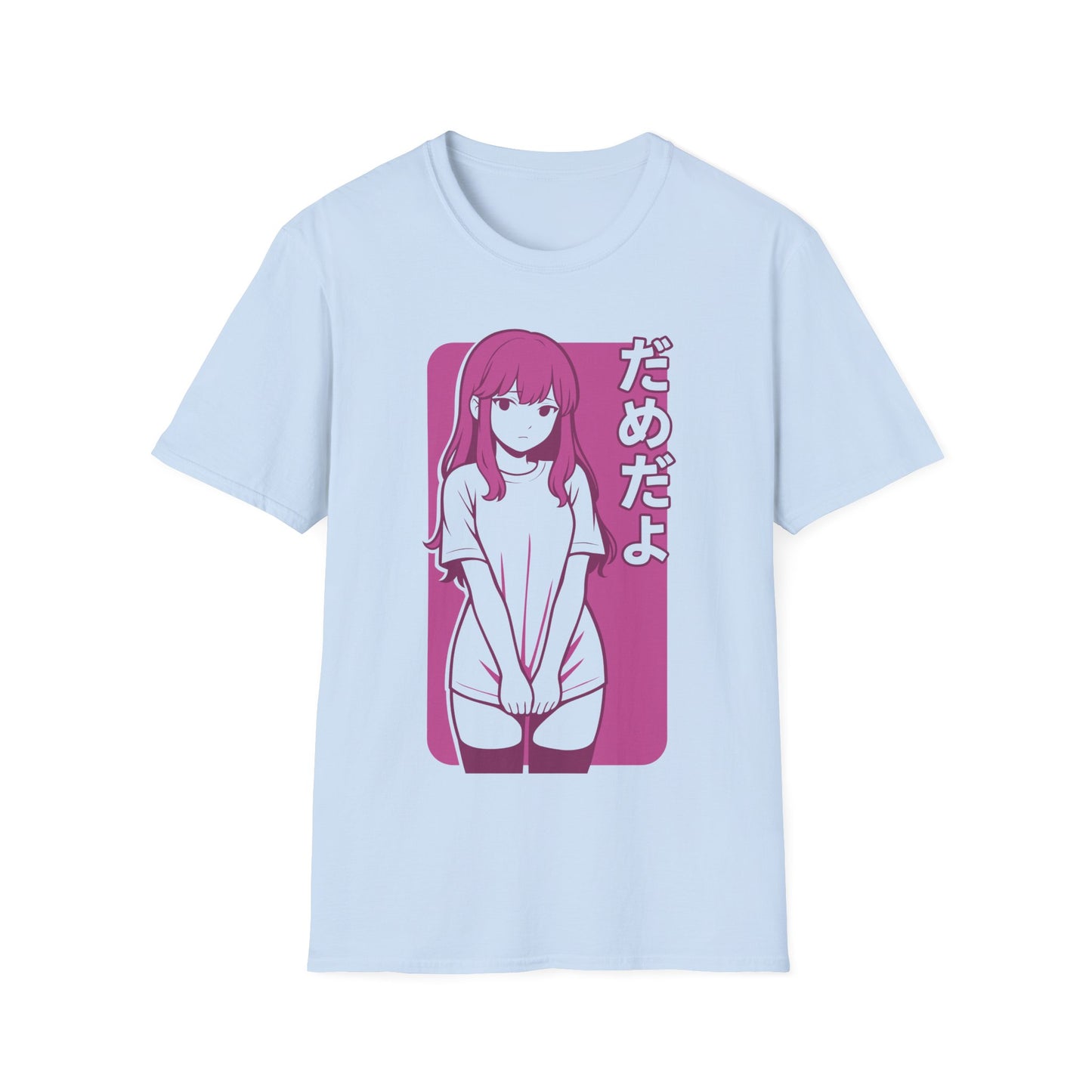 Anime Girl Damedayo Meme Japanese Text Design Anime T-Shirt