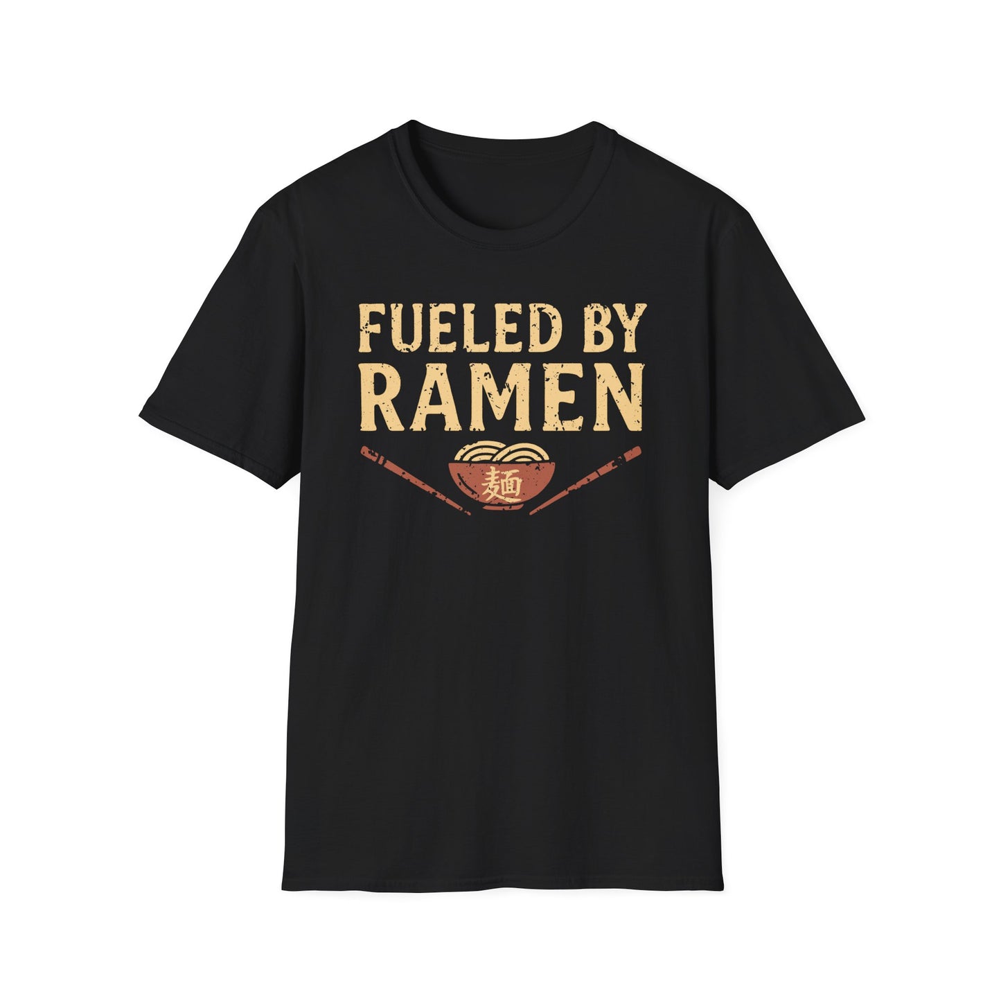 Fueled by Ramen Japanese Noodles Kanji Streetwear T-Shirt