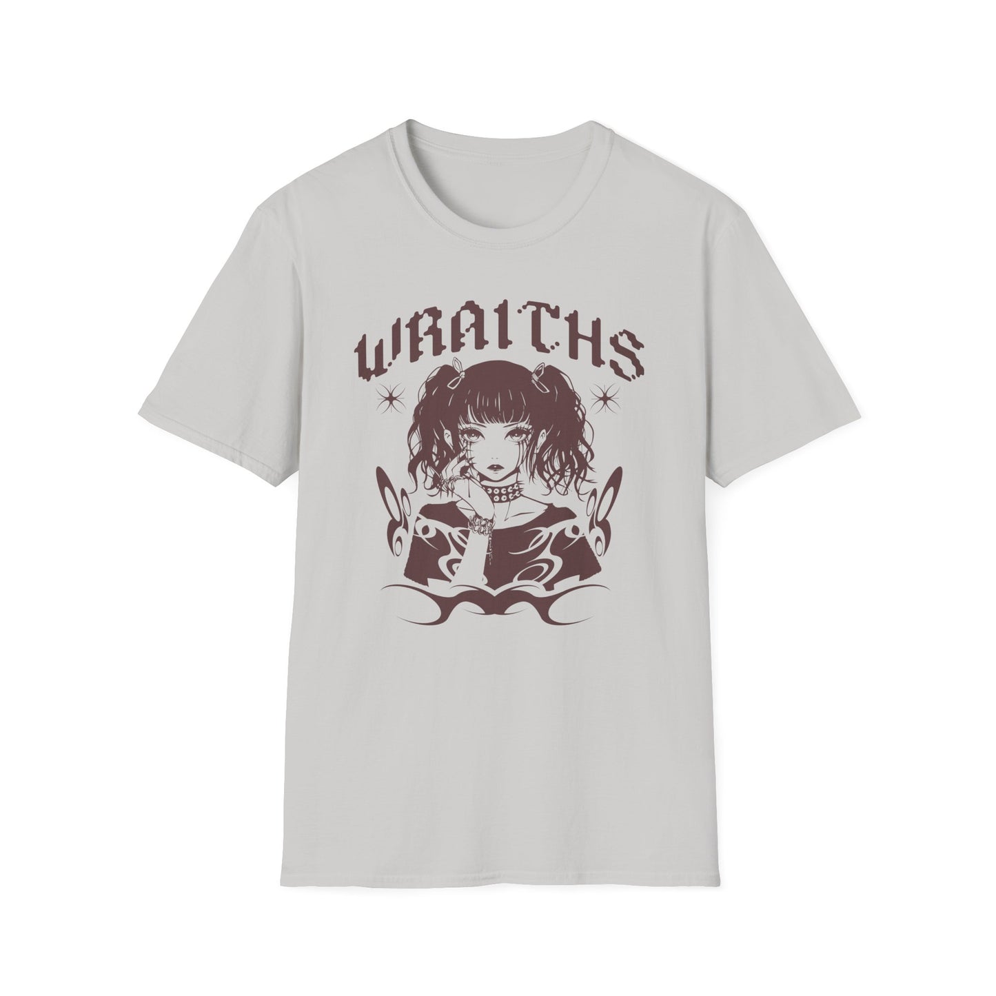 Wraiths Anime Girl Emo Aesthetic Japan Style Manga T-Shirt