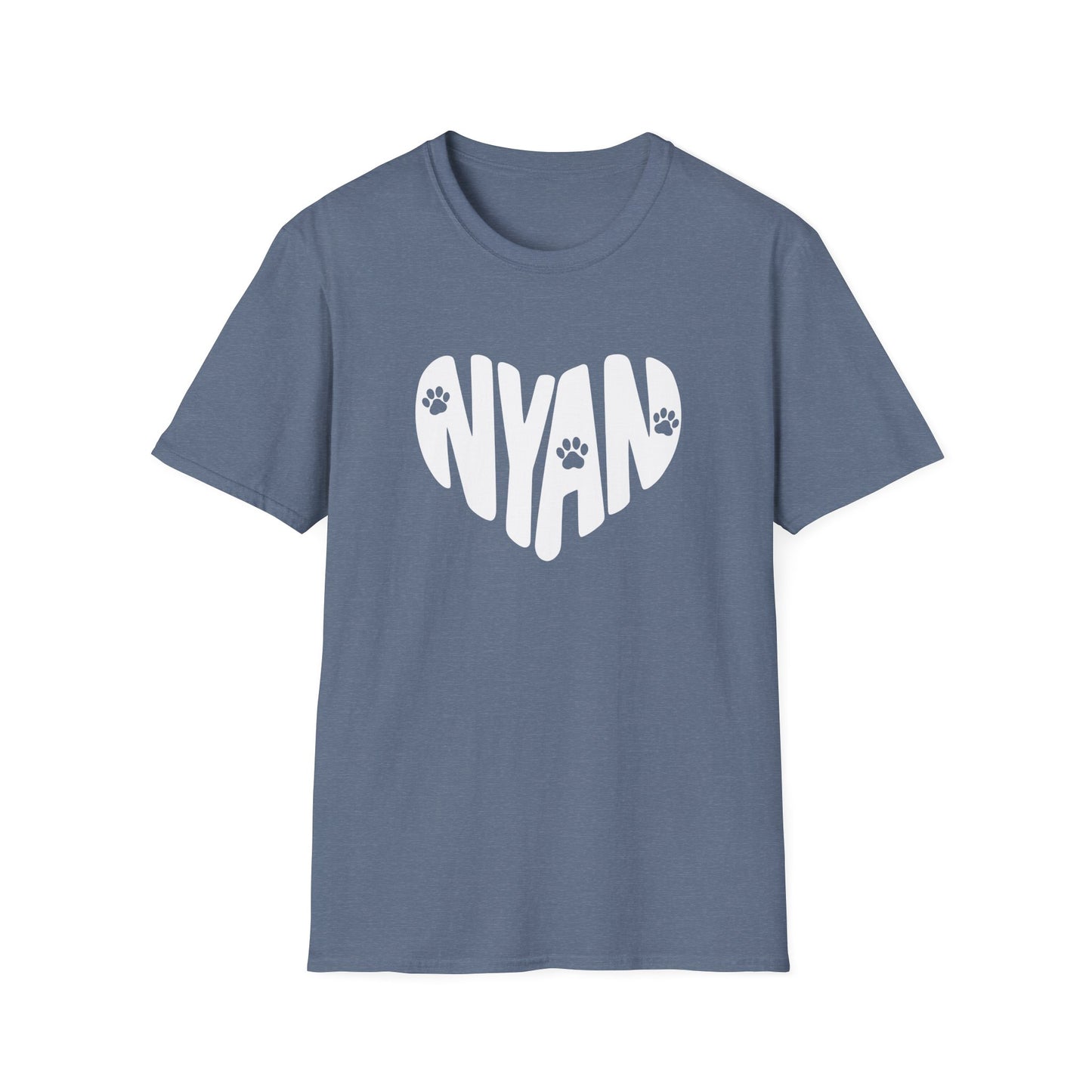 Nyan Heart - Cute Cat Lover Tee