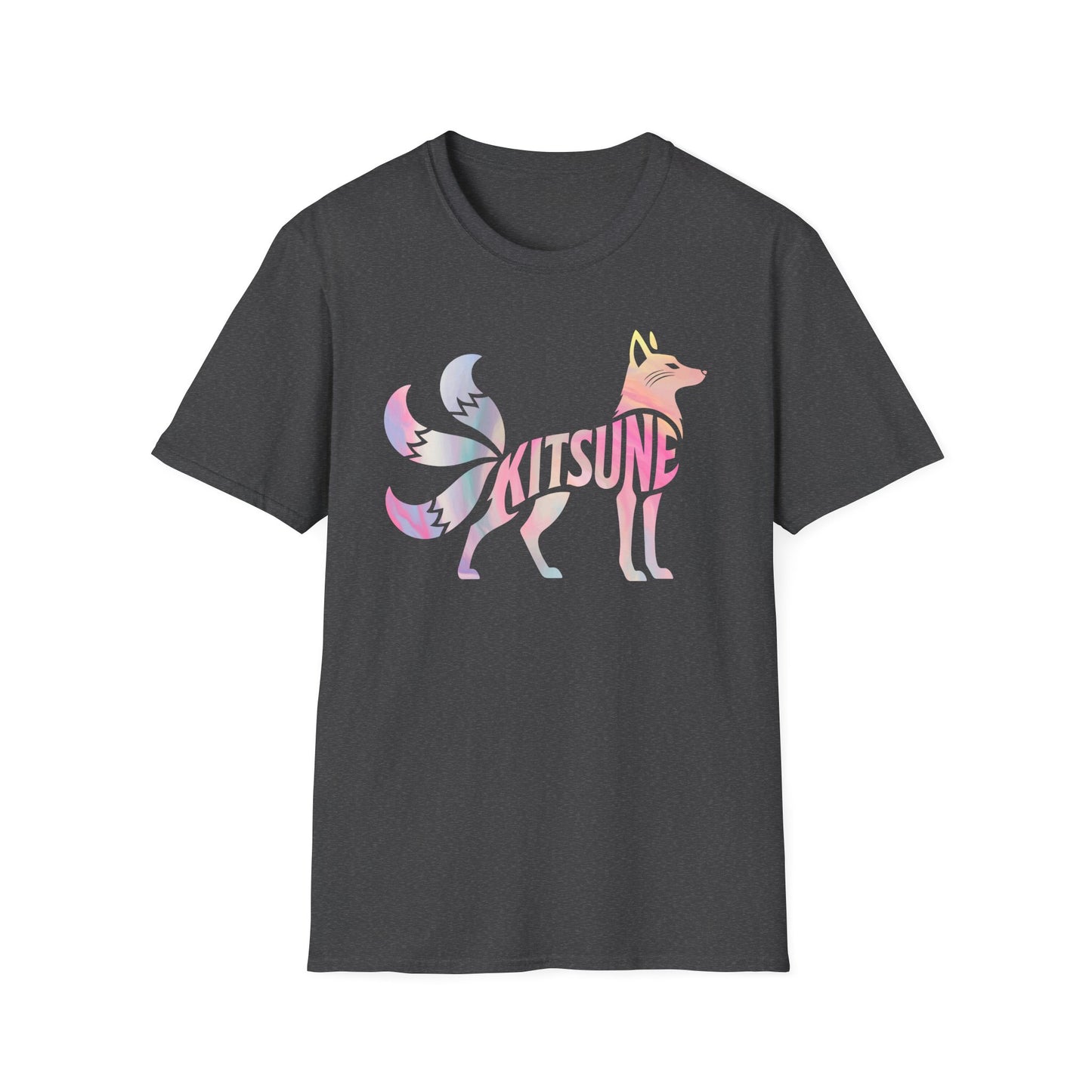 Kitsune Nine Tailed Fox Japanese Anime Spirit T-Shirt