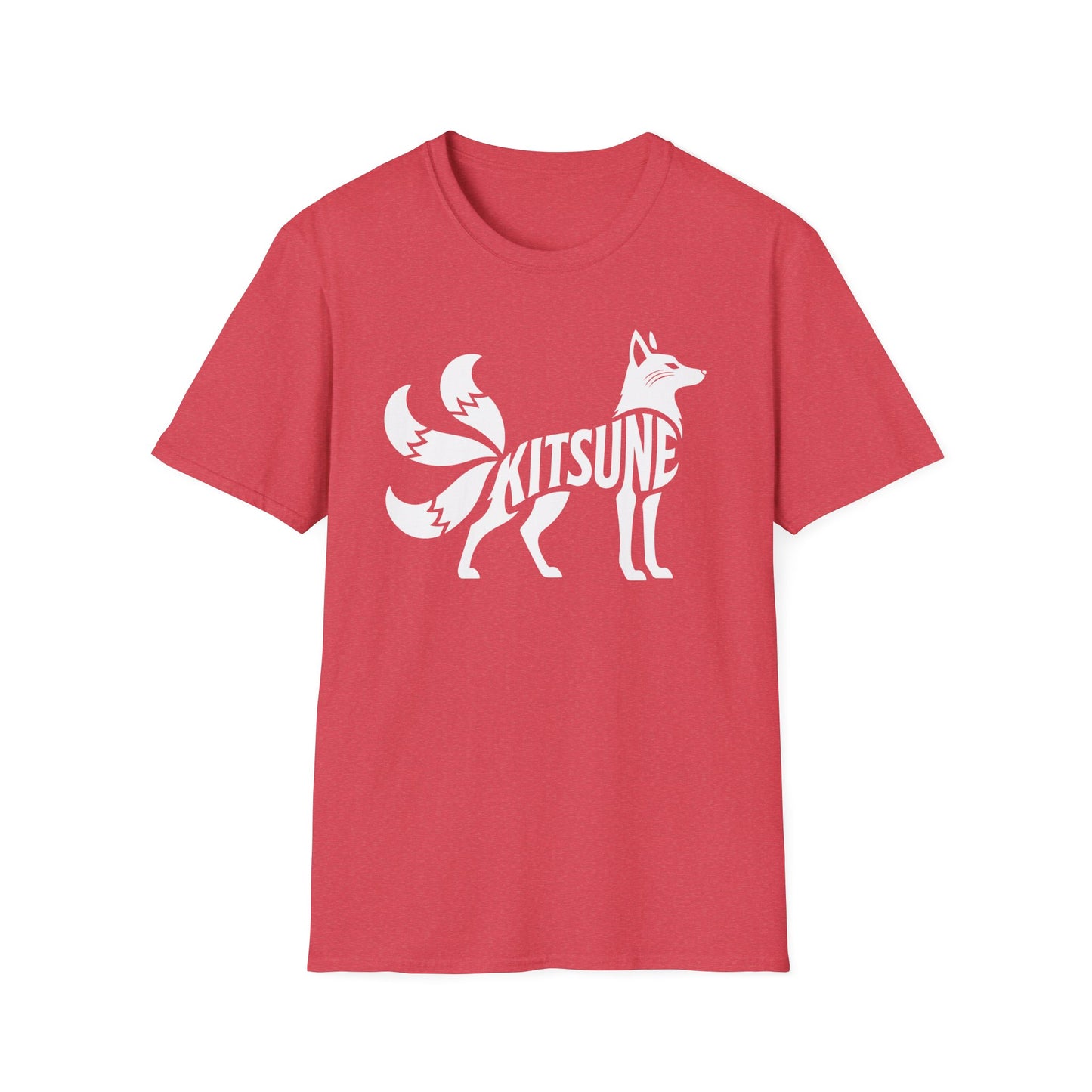 Kitsune Nine Tailed Fox Japanese Anime Spirit T-Shirt