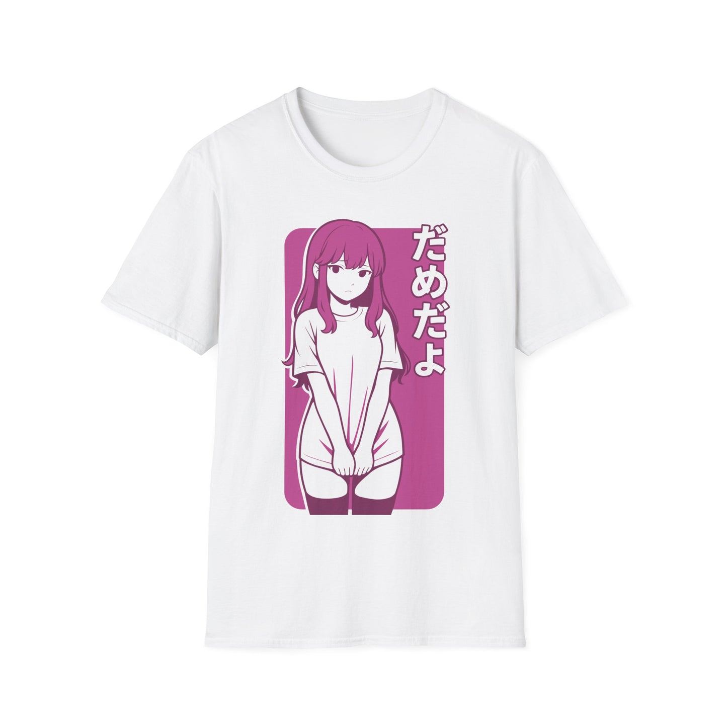 Anime Girl Damedayo Meme Japanese Text Design Anime T-Shirt