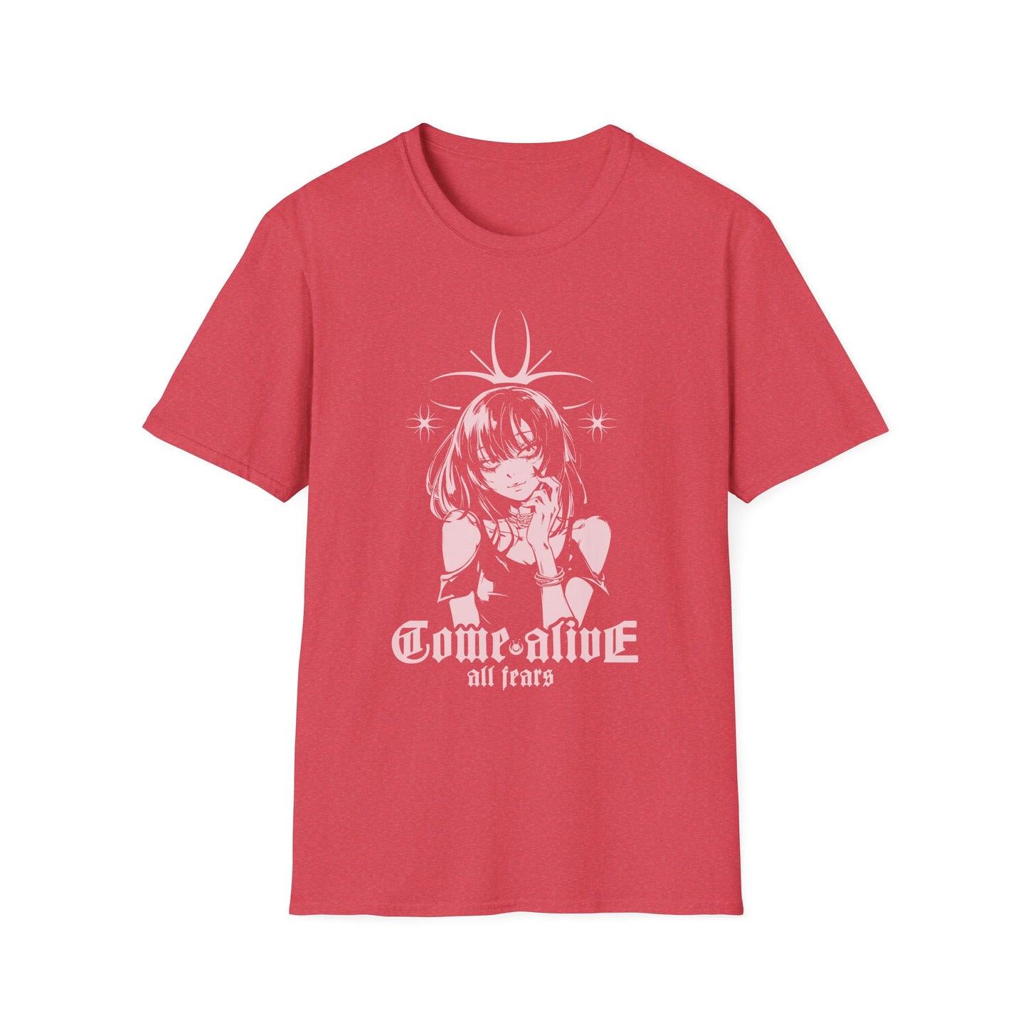 All Fears Come Alive Anime Style Graphic Design T-Shirt