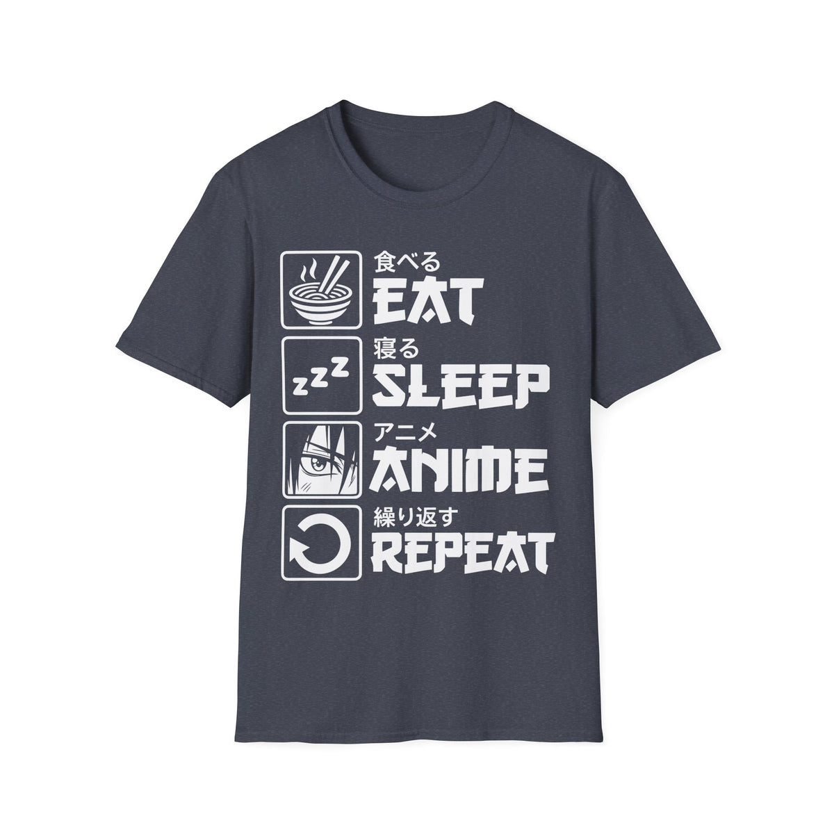 Anime Eat Sleep Repeat T-Shirt