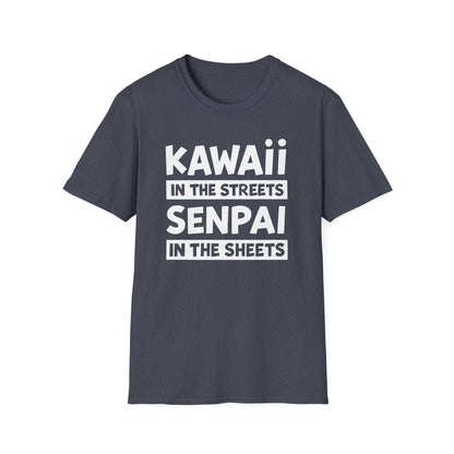 Senpai In The Sheets - Funny Anime Tee