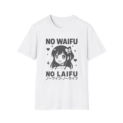 No Waifu No Laifu With Anime Girl Japan Pop T-Shirt