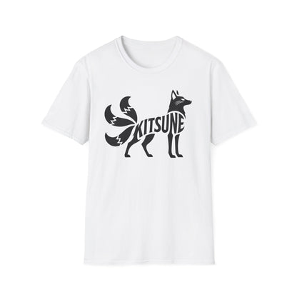 Kitsune Nine Tailed Fox Japanese Anime Spirit T-Shirt