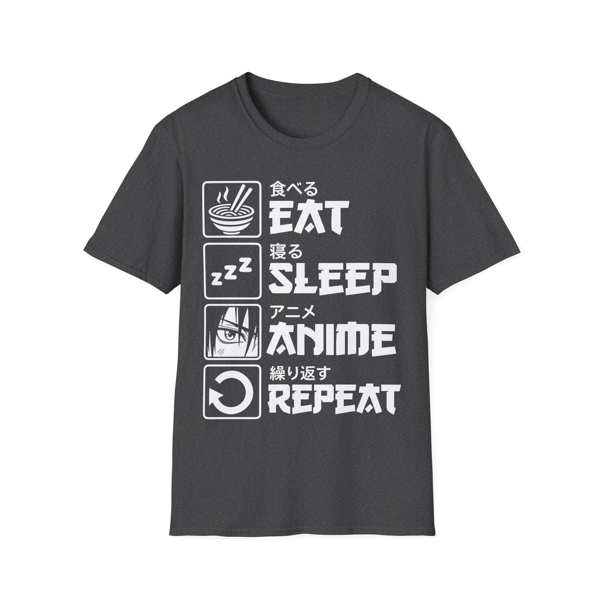 Anime Eat Sleep Repeat T-Shirt