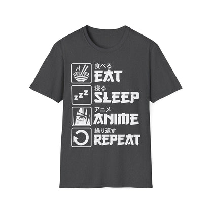 Anime Eat Sleep Repeat T-Shirt