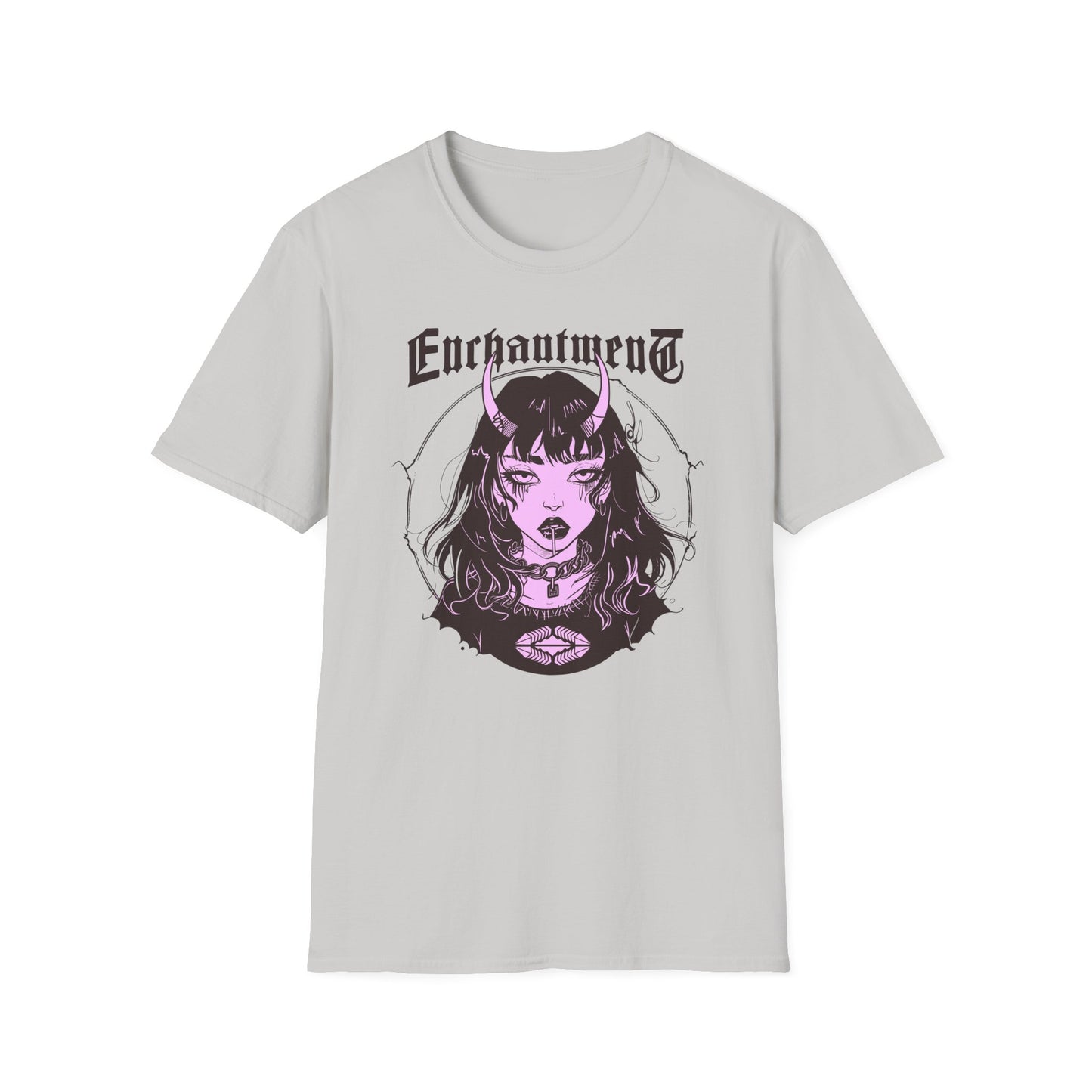 Enchantment Anime Girl Graphic Occult Design Otaku Streetwear T-Shirt