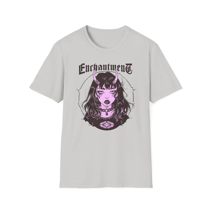Enchantment Anime Girl Graphic Occult Design Otaku Streetwear T-Shirt