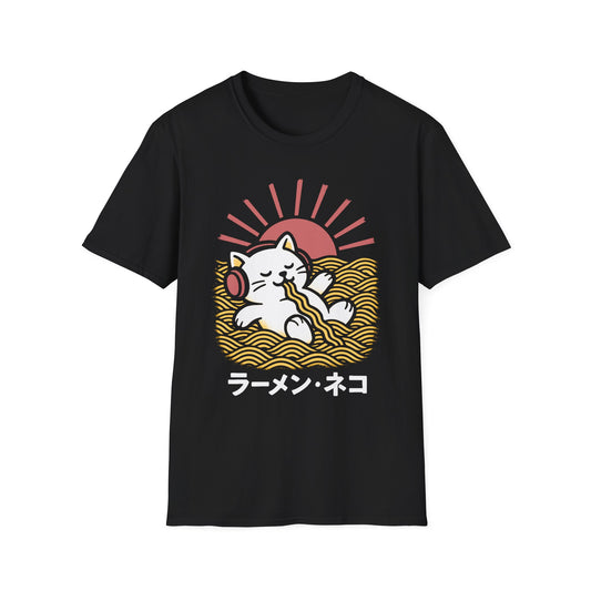 Ramen Cat - Japanese Noodles T-Shirt