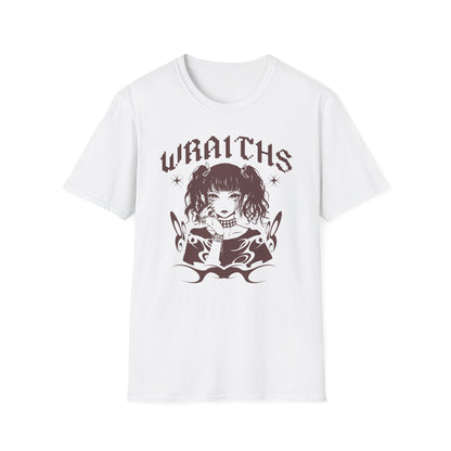 Wraiths Anime Girl Emo Aesthetic Japan Style Manga T-Shirt