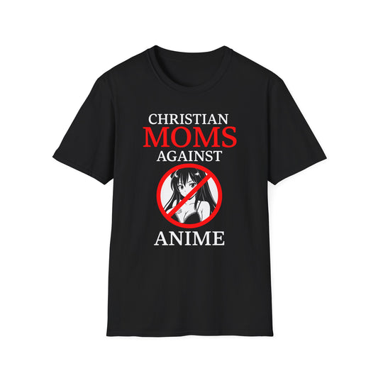 Christian Moms Against Anime Funny Japan Otaku T-Shirt