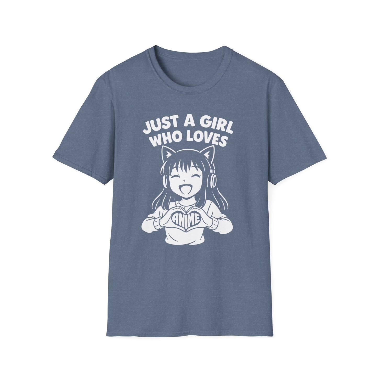 Just a Girl Who Loves Anime Japanese Pop Culture Anime T-Shirt
