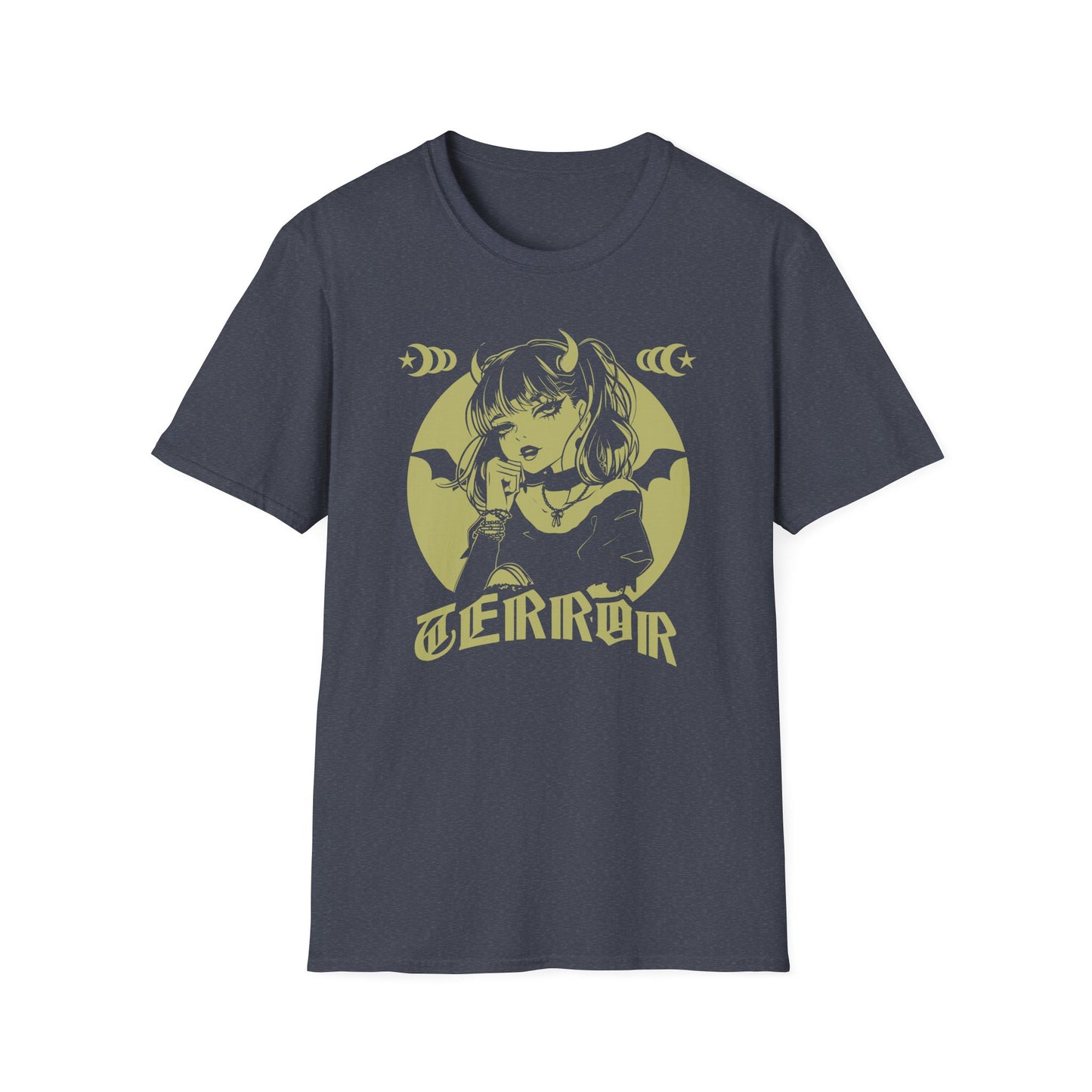 Terror Anime Girl with Wings Japan Inspired Otaku T-Shirt