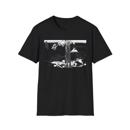 Mishima Pass - Katsushika Hokusai Art Shirt