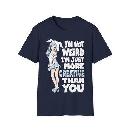 Copy of Not Weird Creative - Cool Kuudere Anime Shirt