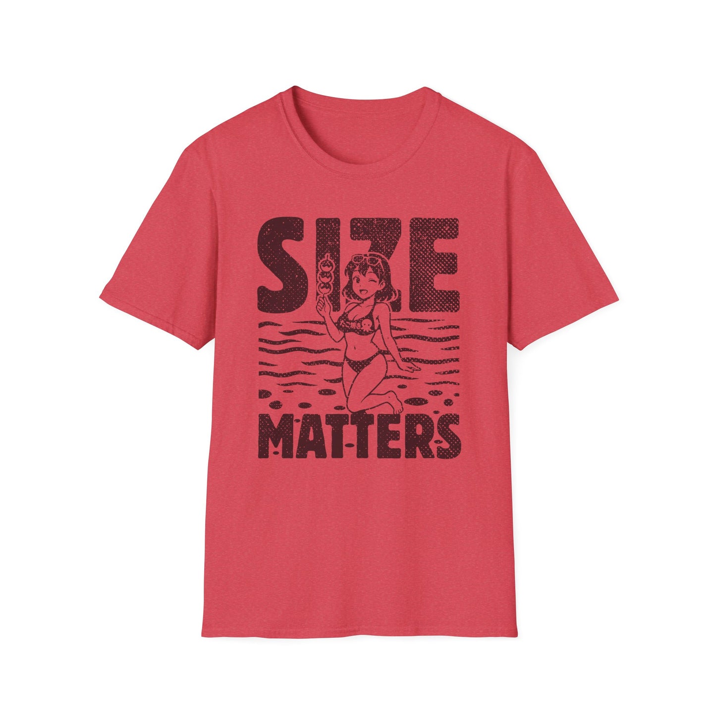 Size Matters - Takoyaki Anime Girl Tee