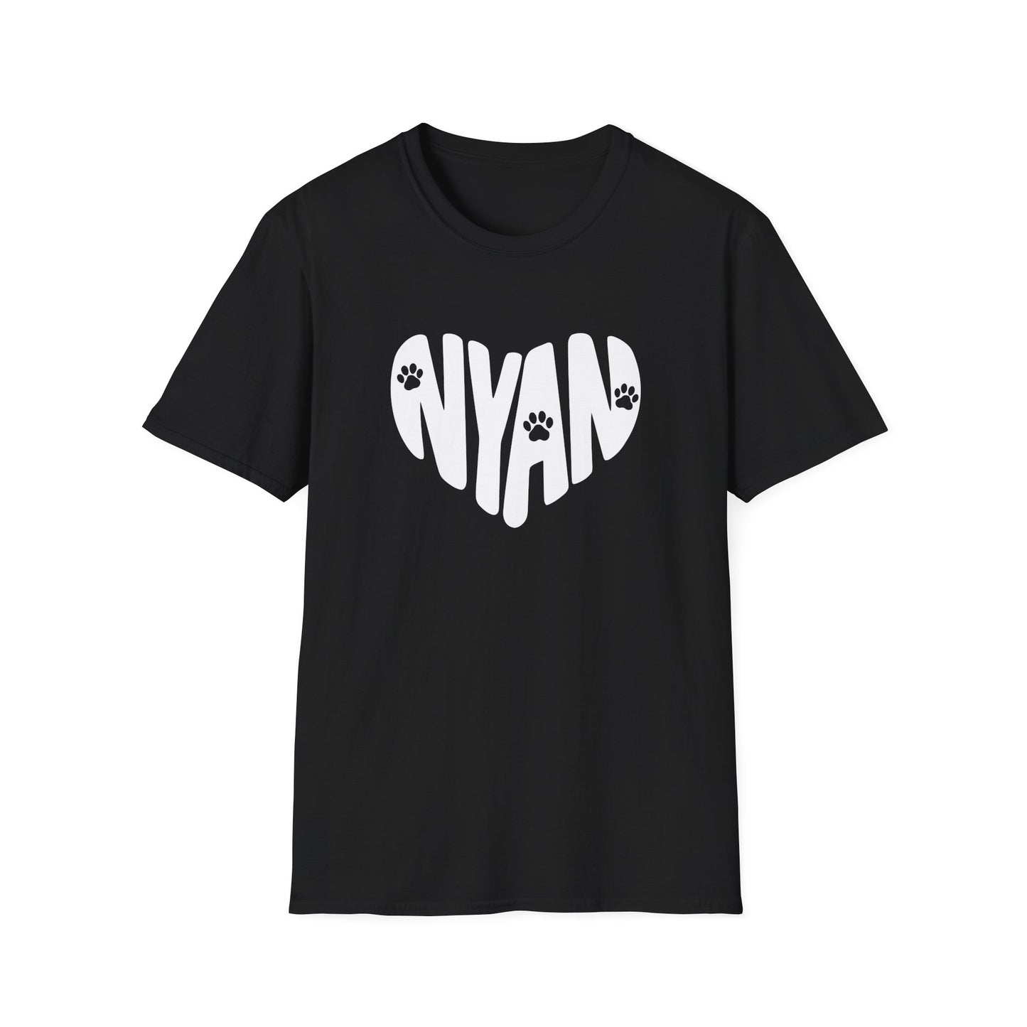 Nyan Heart - Cute Cat Lover Tee
