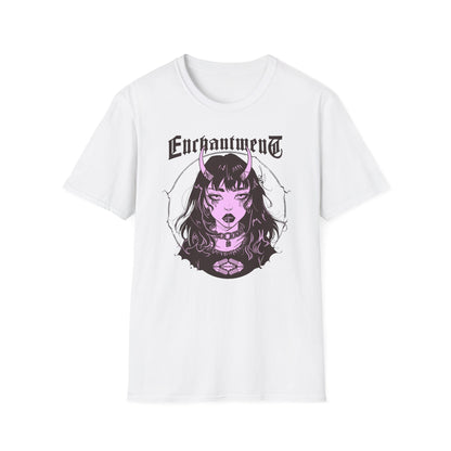Enchantment Anime Girl Graphic Occult Design Otaku Streetwear T-Shirt