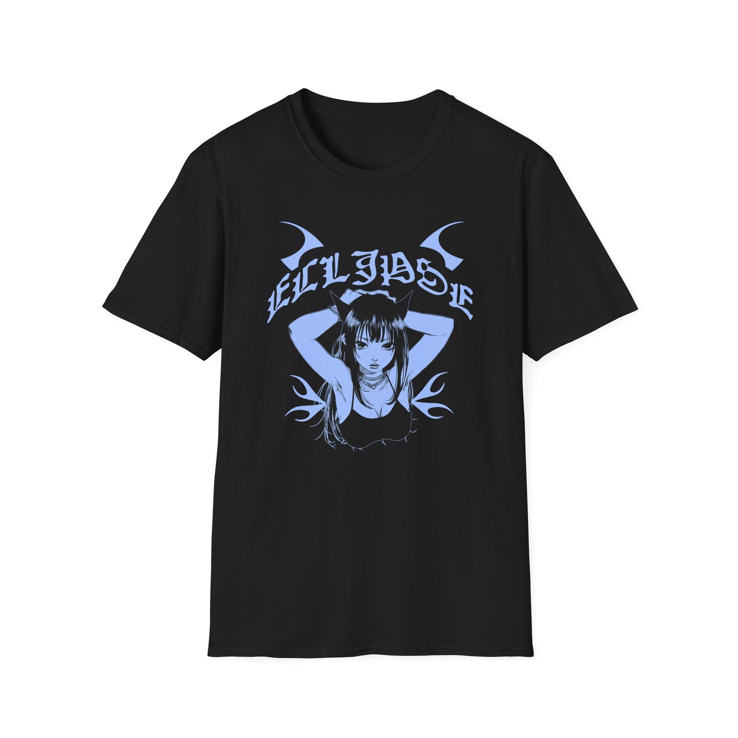Eclipse Gothic Girl Japan Anime Streetwear T-Shirt