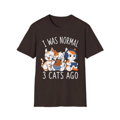 I Was Normal - Funny Cat Owner Shirt