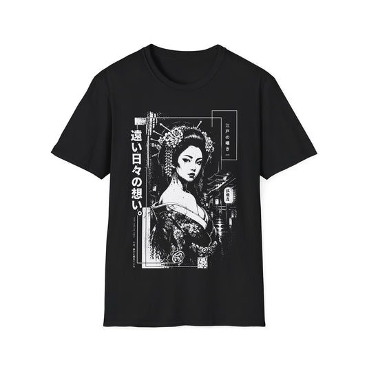 Beautiful Edo Geisha - Traditional Japanese Historical Shirt
