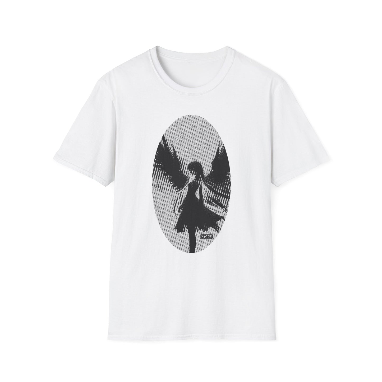 Dark Angelic Otaku Anime Aesthetic Japan Manga Style T-Shirt