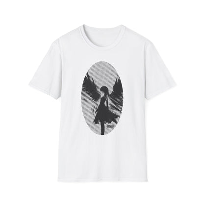 Dark Angelic Otaku Anime Aesthetic Japan Manga Style T-Shirt