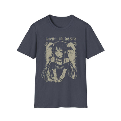Loretta Oh Loretta Gothic Style Anime Girl Aesthetic T-Shirt