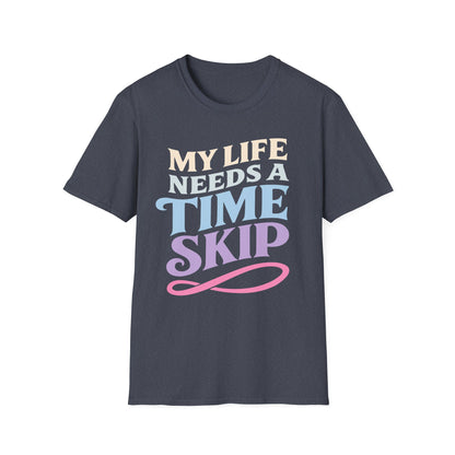 Anime Time Skip - Funny T-Shirt